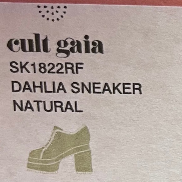 Cult Gaia Dhalia Platform Sneaker - Picture 6 of 6